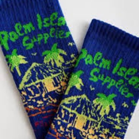 POLO RALPH LAUREN Men's Palm Island Supplies Crew Socks - Picture 3 of 3